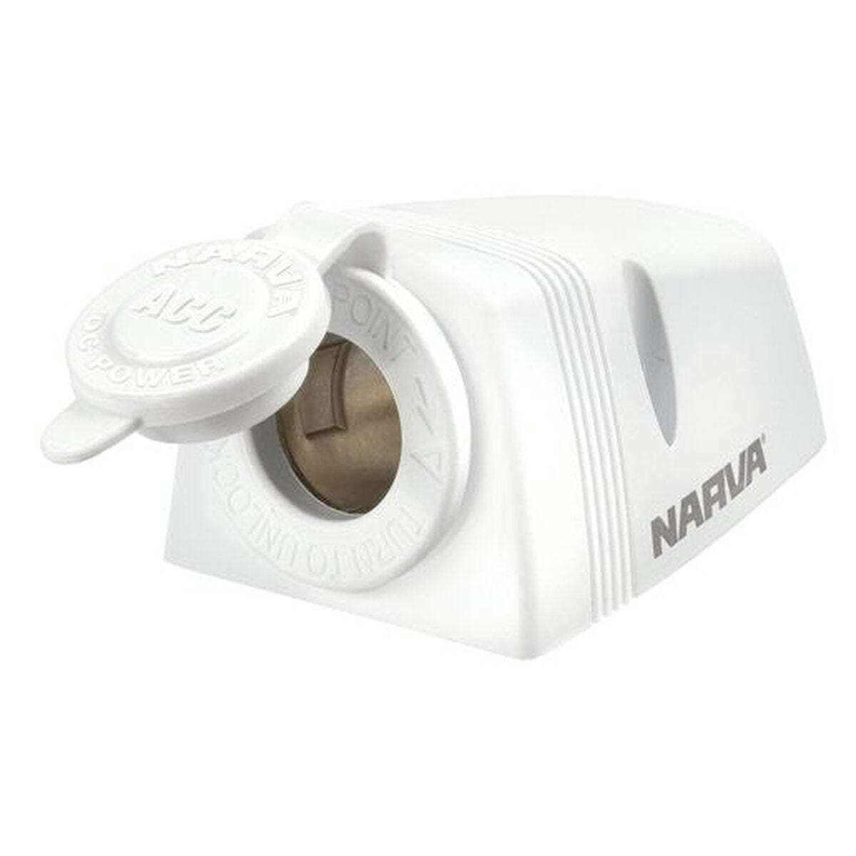 Narva HD Surface Mount Accessory Socket 12V White 81025WW