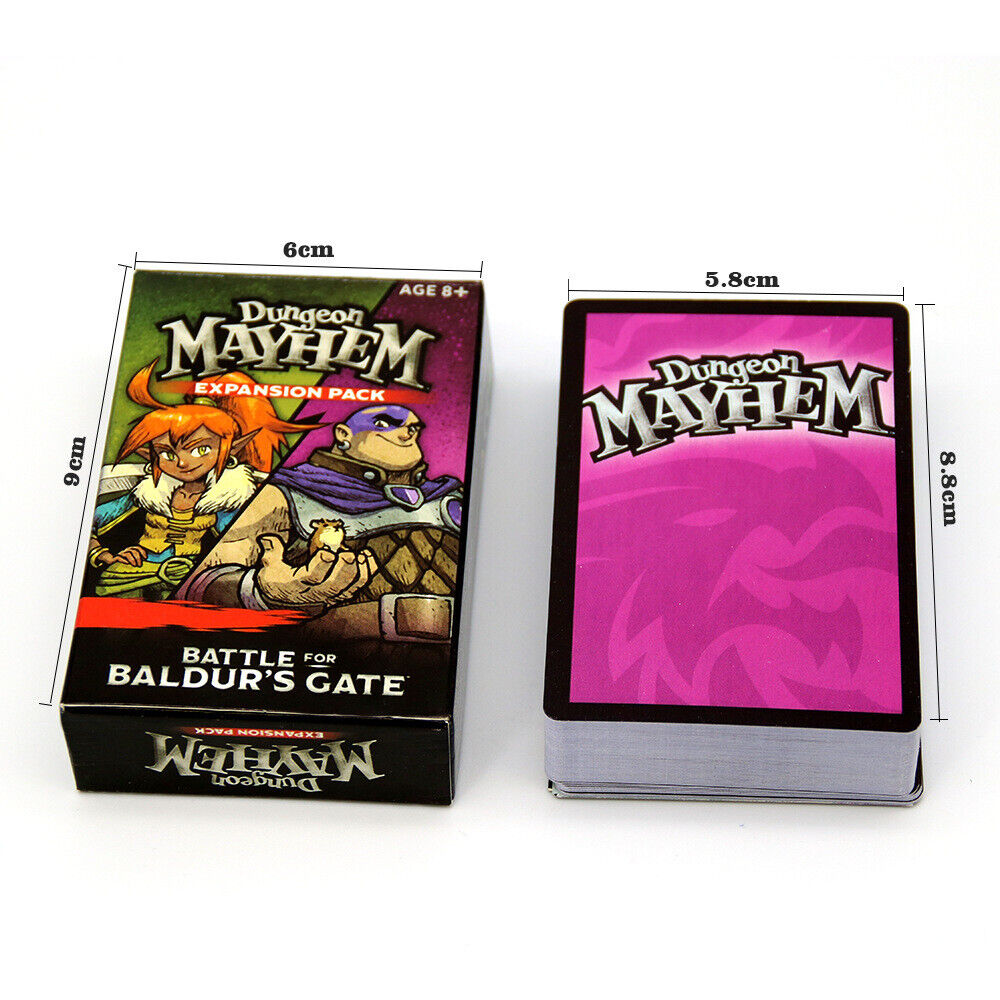 3x Dungeon Mayhem Monster Madness Card Game Family Board Game