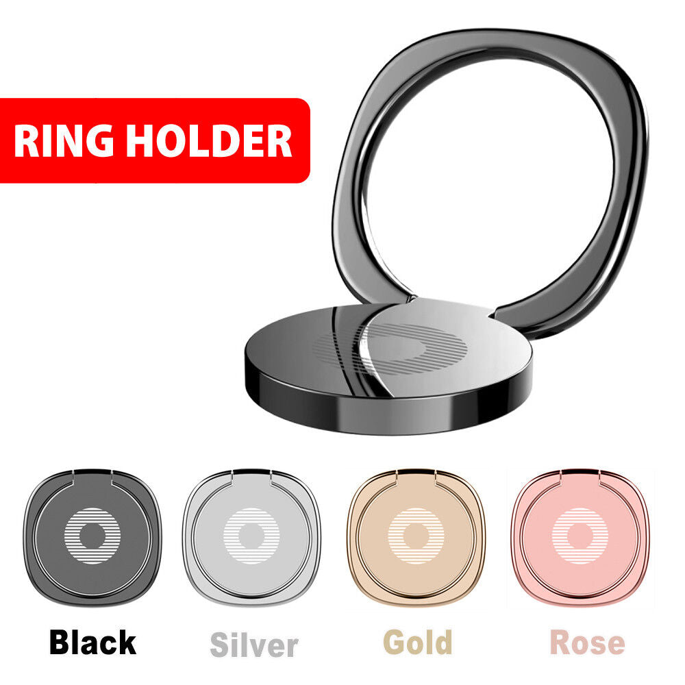 Phone Holder Mount Finger Ring Stand For Cell Phone Tablet Ultra Thin Magnetic