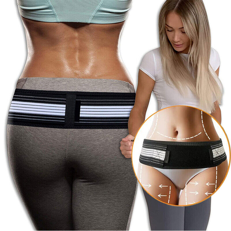 Sacroiliac Joint Hip Belt Lower Back Support Brace Sciatica Lumbar Pain Relief