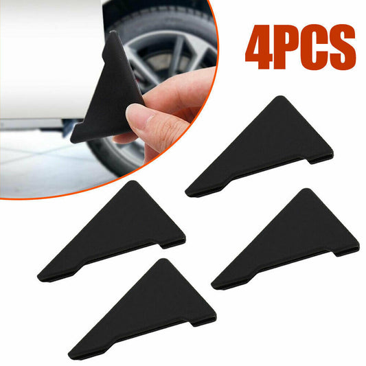 4pcs Car Door 90° Angle Corner Protector Bumper Guard Cover Anti-Scratch Sticker