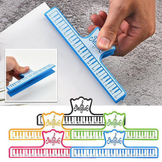 5Core Music Book Clip 1PCS Plastic Music Page Holder Book For Sheet 2024 A5E2