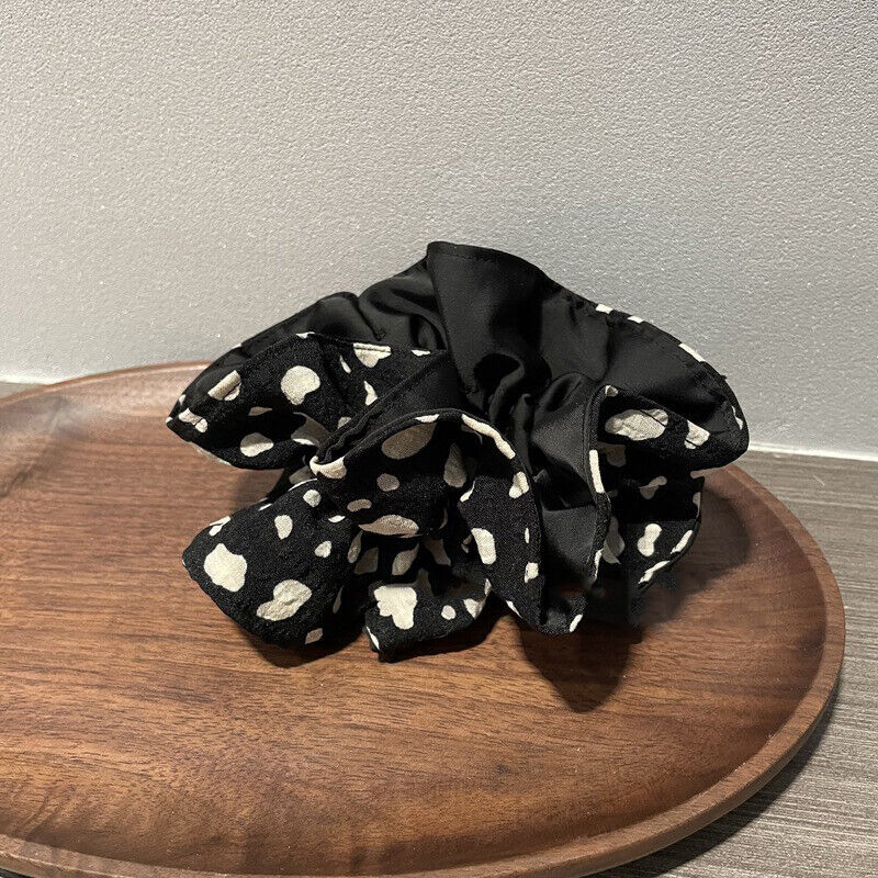 Oversize Large Scrunchies Silk Satin Elastic Hair Hair Bands Rope Tie Ponytail