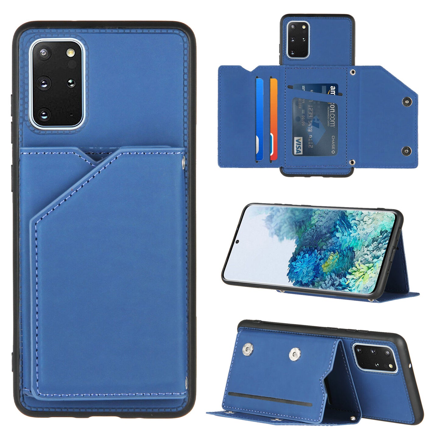 For Oppo A58 A78 4G/5G A38 A18 Reno 10 A57 A77 Wallet Leather Card Holder Case