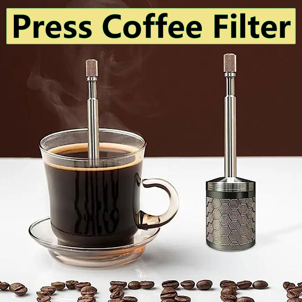 Portable Travel Coffee Brewer Final press Reusable Coffee Filter Coffees Maker