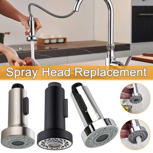 Kitchen Sink Mixer Tap Faucet Pull Out Spray Head Replacement Sprayer Head New