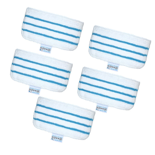 5 Pack Mop Pads Replacement fr Black + Decker Steam Mop FSM1610/ FSM1630 Mopping