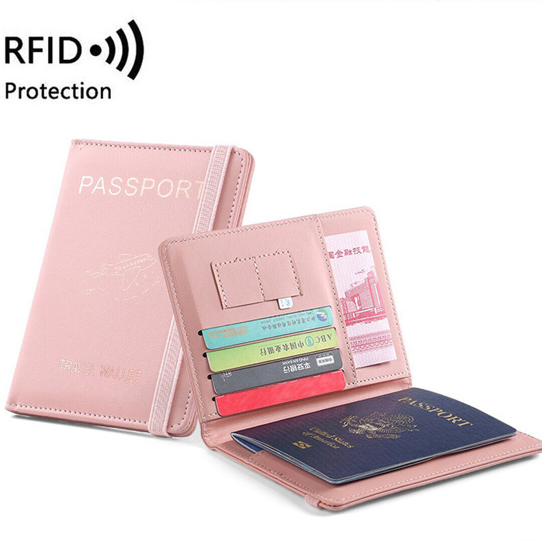 RFID Passport Cover Holder Wallet Case Organiser Travel Accessories Sleeve