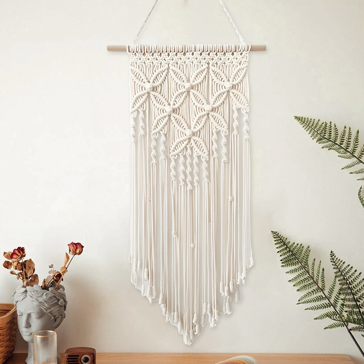 Macrame Wall Hanging Tapestry Handmade Bohemian Ethnic Chic Tapestry Woven Boho