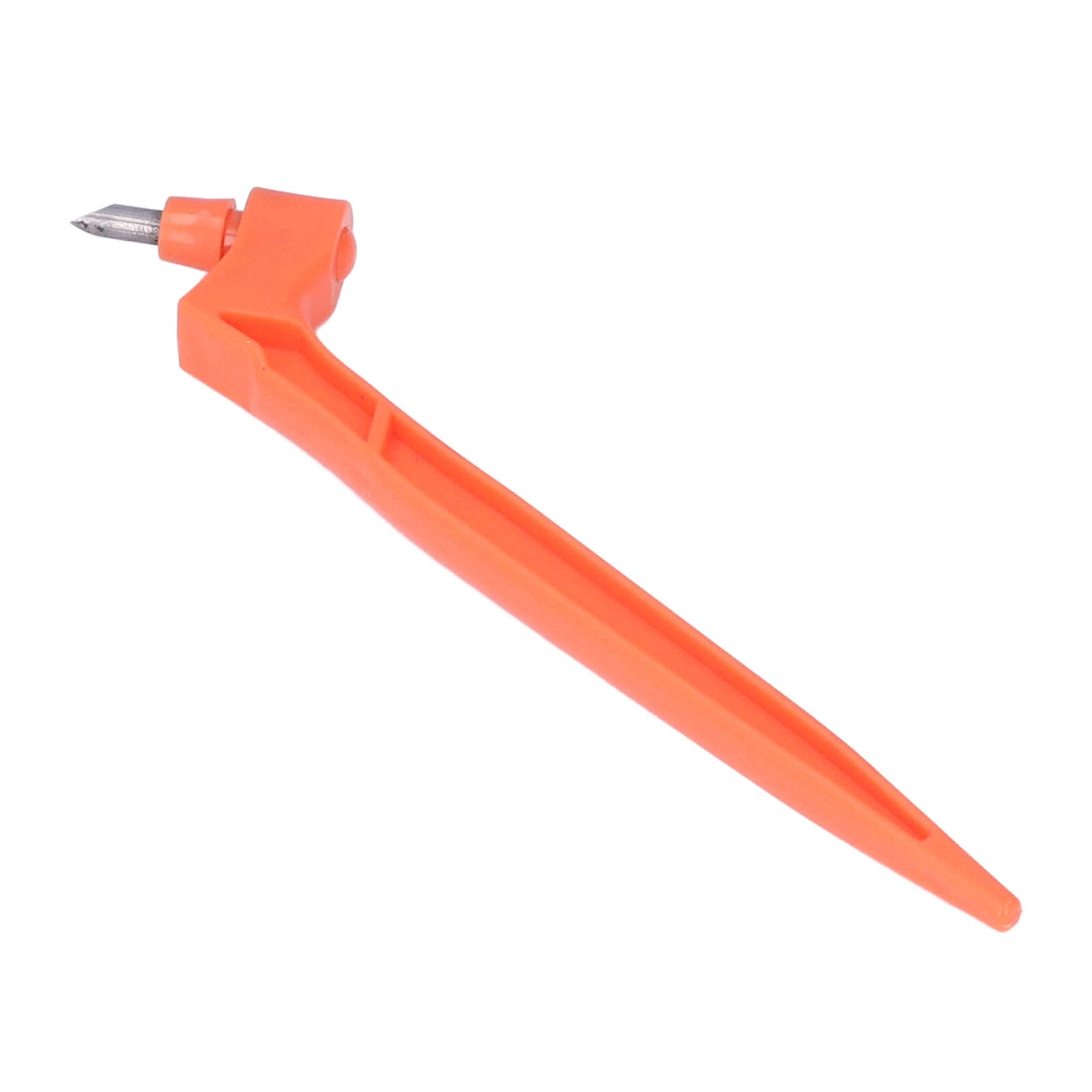 360° Rotating Orange Craft Cutting Tools Pen w/3 Cutter Heads Engraving Pen Tool