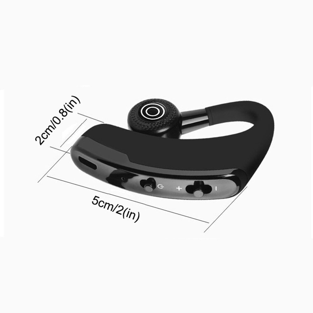 Wireless Earpiece Bluetooth Trucker Handsfree Earphone Singel Earbuds Headset