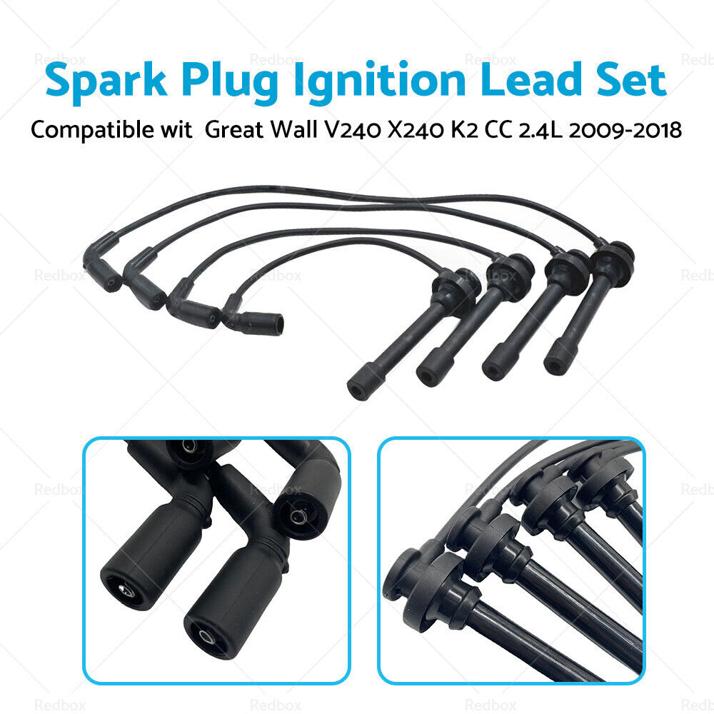 Spark Plug Ignition Lead Set Suitable For Great Wall V240 X240 K2 CC 2.4L 09-18