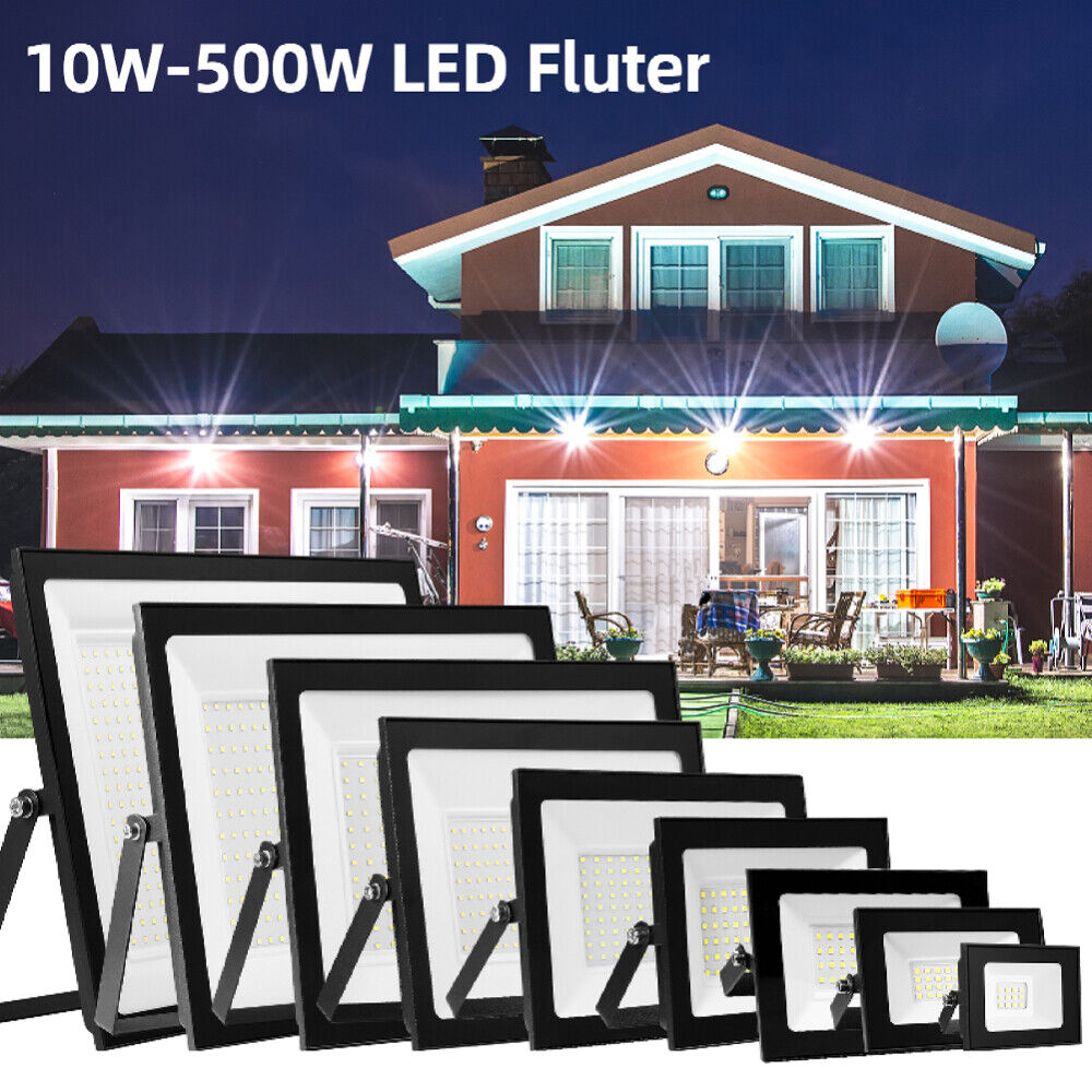 Outdoor LED Flood Light 10W-300W Security Light 220V-240V Spotlight Waterproof