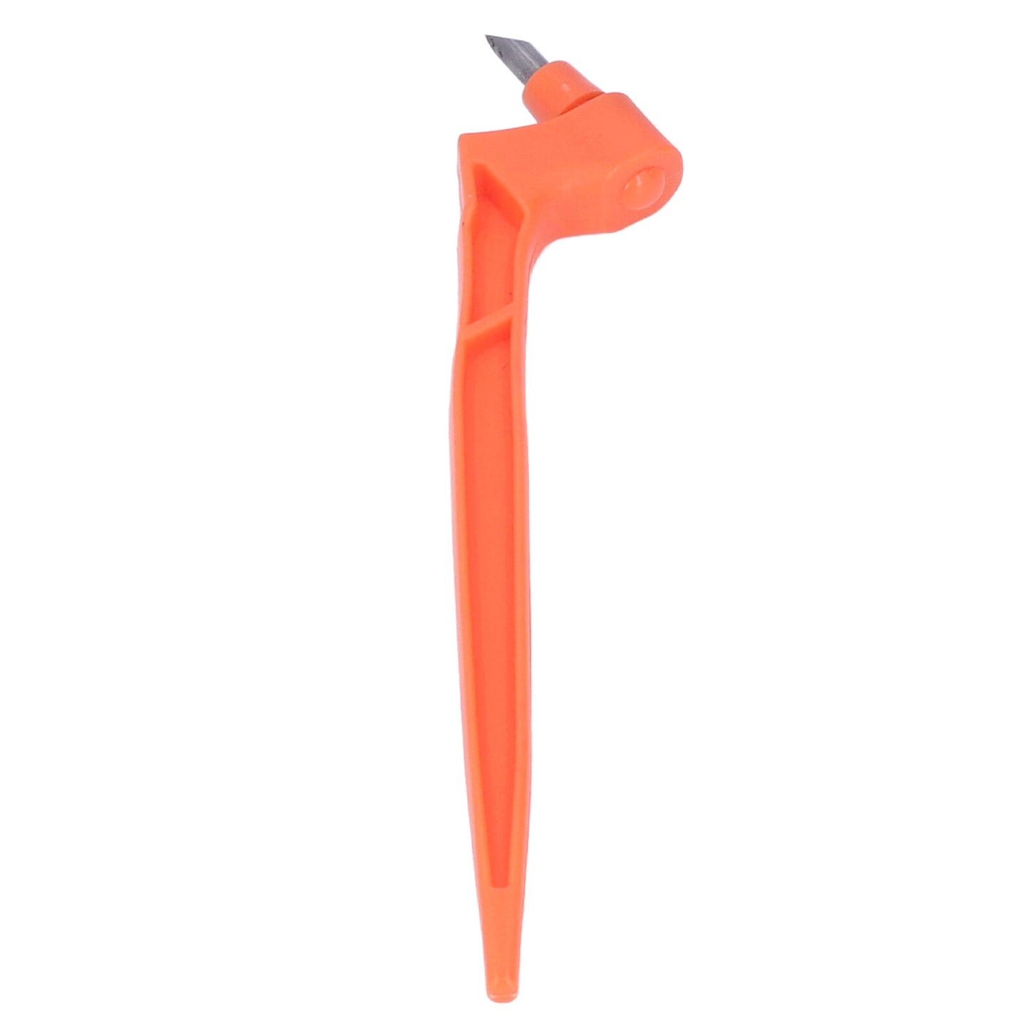 360° Rotating Orange Craft Cutting Tools Pen w/3 Cutter Heads Engraving Pen Tool