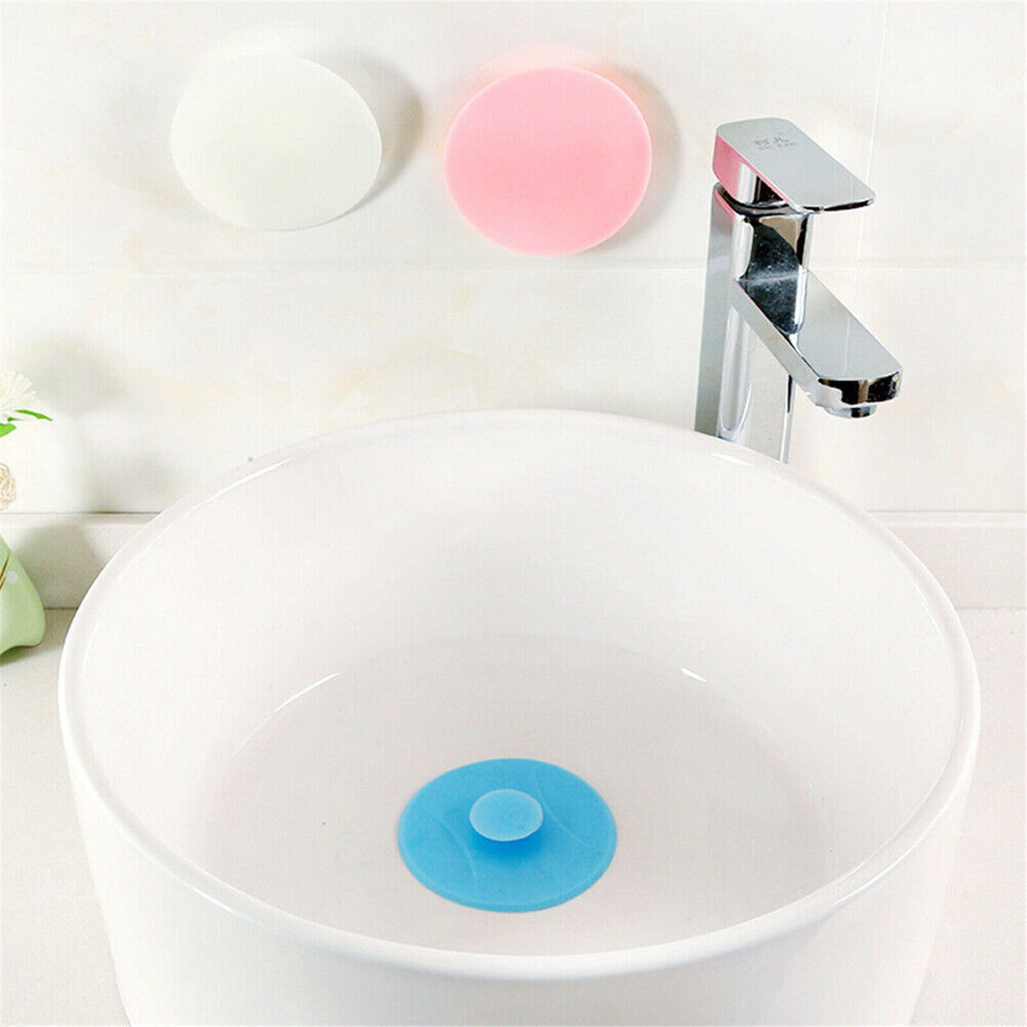 2X Universal Floor Plug Bathroom Kitchen Bath Tub Sink plastic Water Stopper