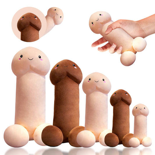 30-110cm Large Penis Plush Toy Funny Pillow Cushion Cute Plushie Christmas Gifts