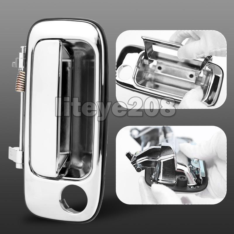 Right Front Outer Door Handle Chrome For Toyota Land cruiser 80 Series 1990-1998