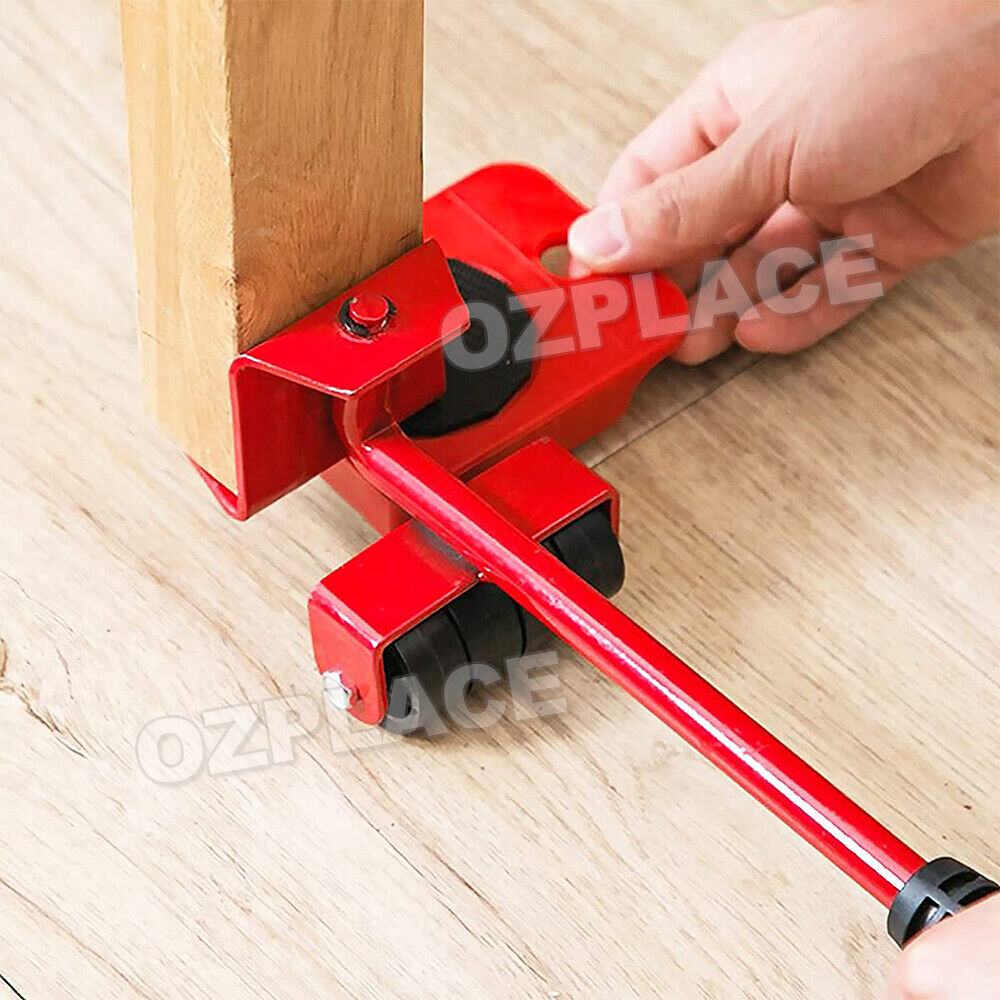 Heavy Furniture Moving Lifter Roller Move Tool Set Wheel Mover Sliders Kit