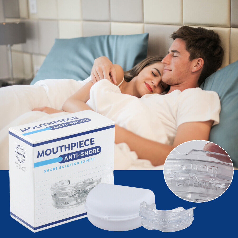 Snoring Mouth Guard Mouthpiece Anti Snore Sleep Aid Bruxism Apnea Teeth