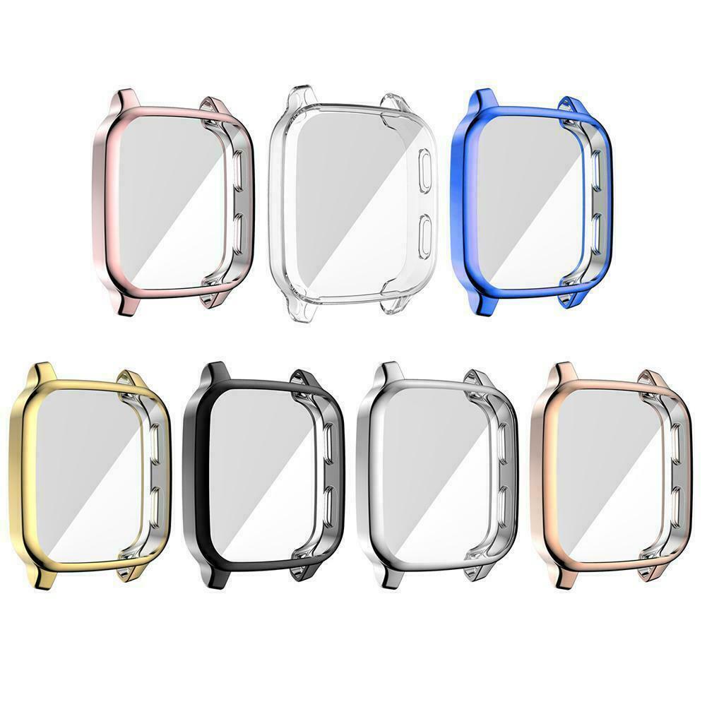 For Garmin Venu SQ Watch Watch Protective Case Shell Screen Protector Cover K7X6