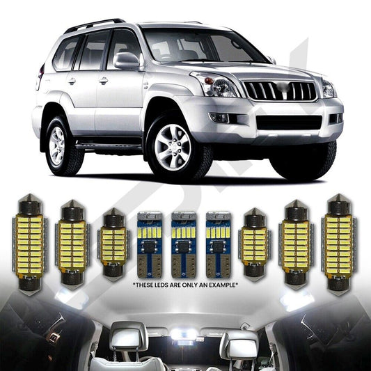 Interior Led Light Upgrade Kit For Toyota Landcruiser Prado 120 series 2003-2009