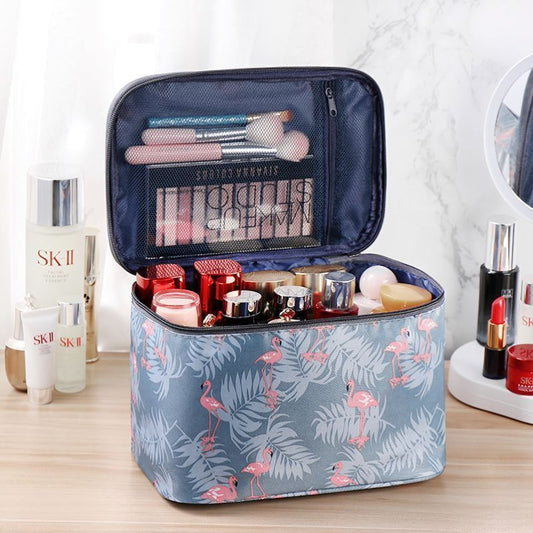 Large Vanity Case Cosmetic MakeUp Bag Urban Beauty Box Carry Travel Gift Storage