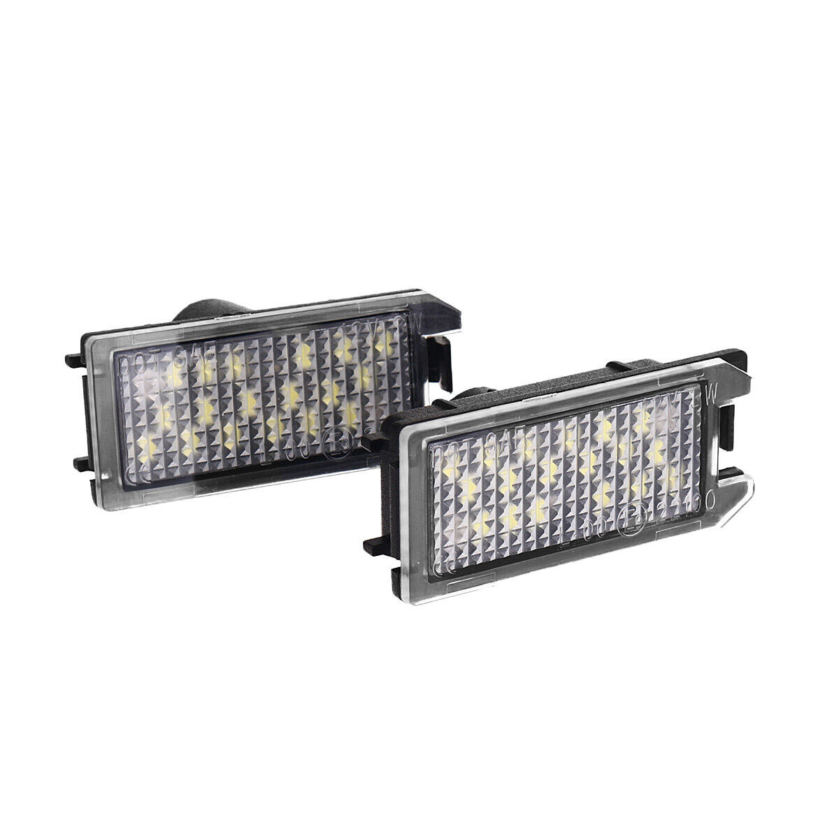 2x White LED License Number Plate Light Lamp For Jeep Grand-Cherokee 2014-2020