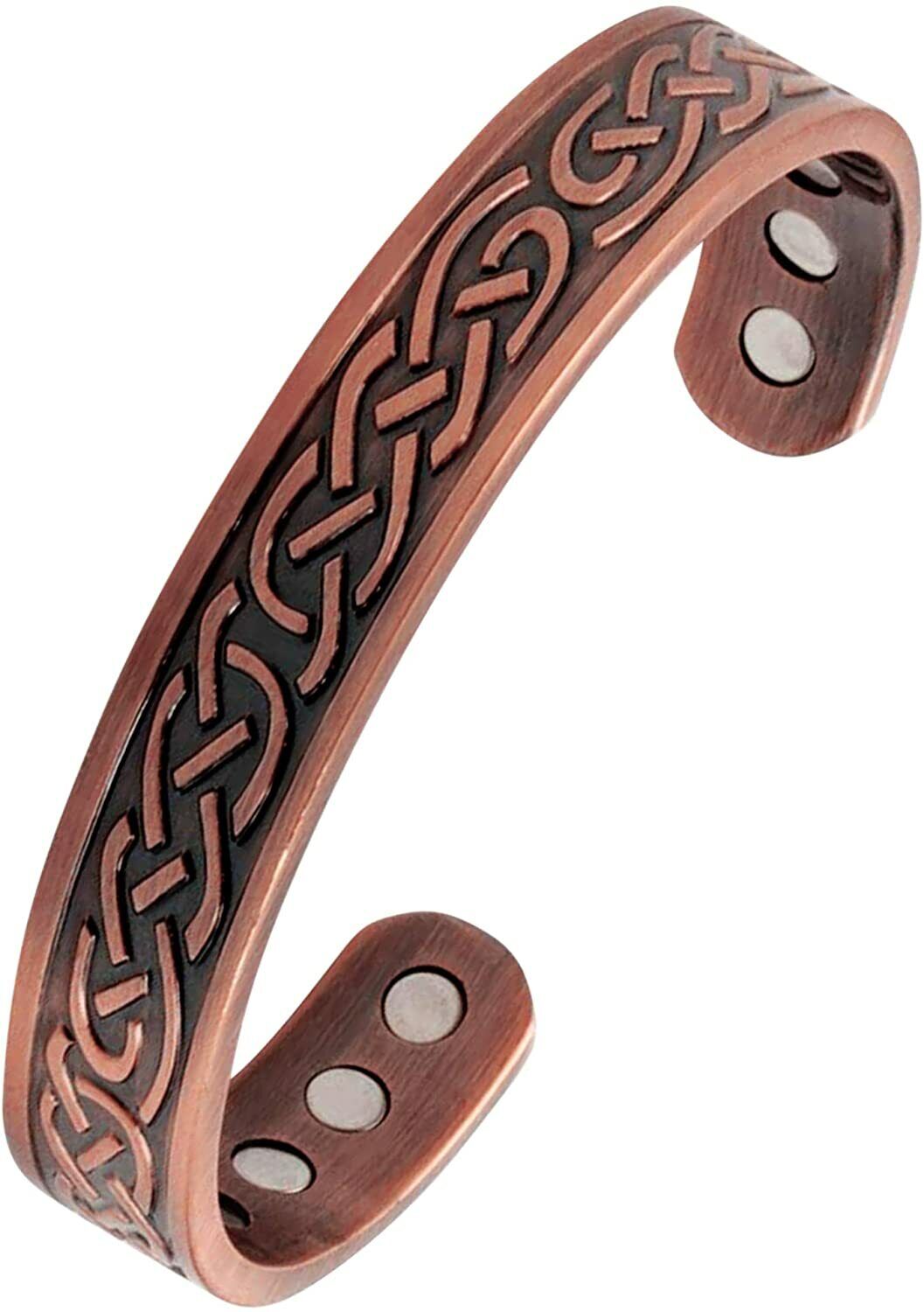 Pure Copper Magnetic Healing Bio Therapy Bracelet Arthritis Pain Relief Bangle