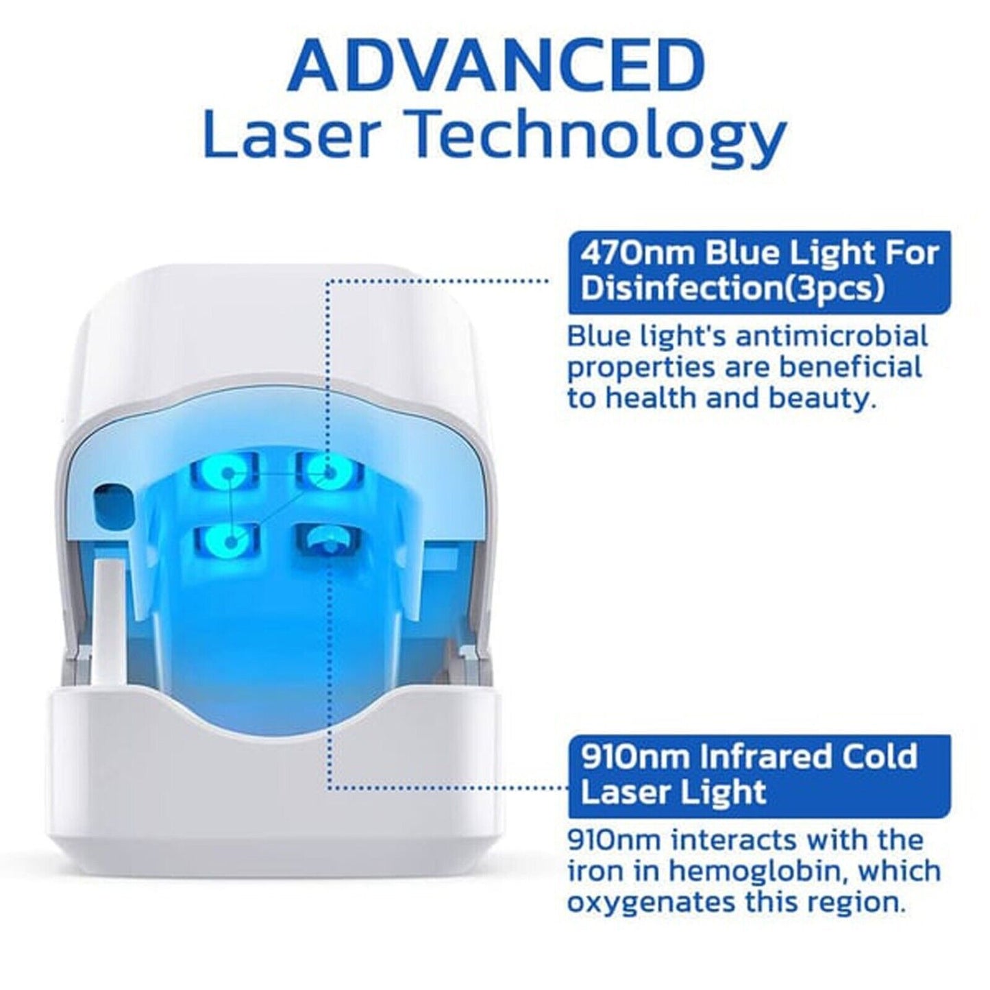 Nail Fungus Laser Device Light Therapy Onychomycosis Toes Treatment HOT