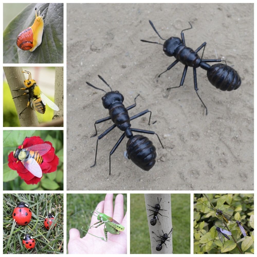 Outdoor Insect Fridge Magnet Lifelike High Imitation Insect Toy Home