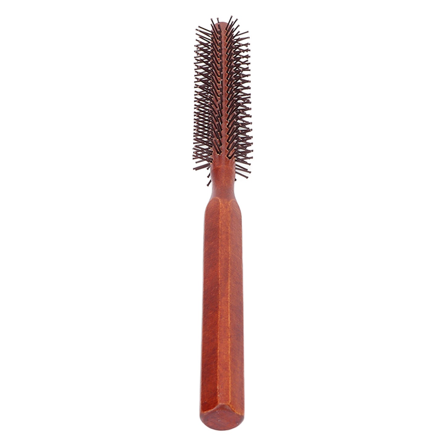 Round Styling Hair Brush Curling Roller Hairbrush Small Wood Brush Unisex