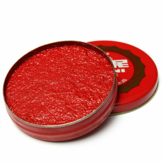 Office Calligraphy Stamp Seal Painting Red Ink Paste Round Chinese Yinni 18g~80g