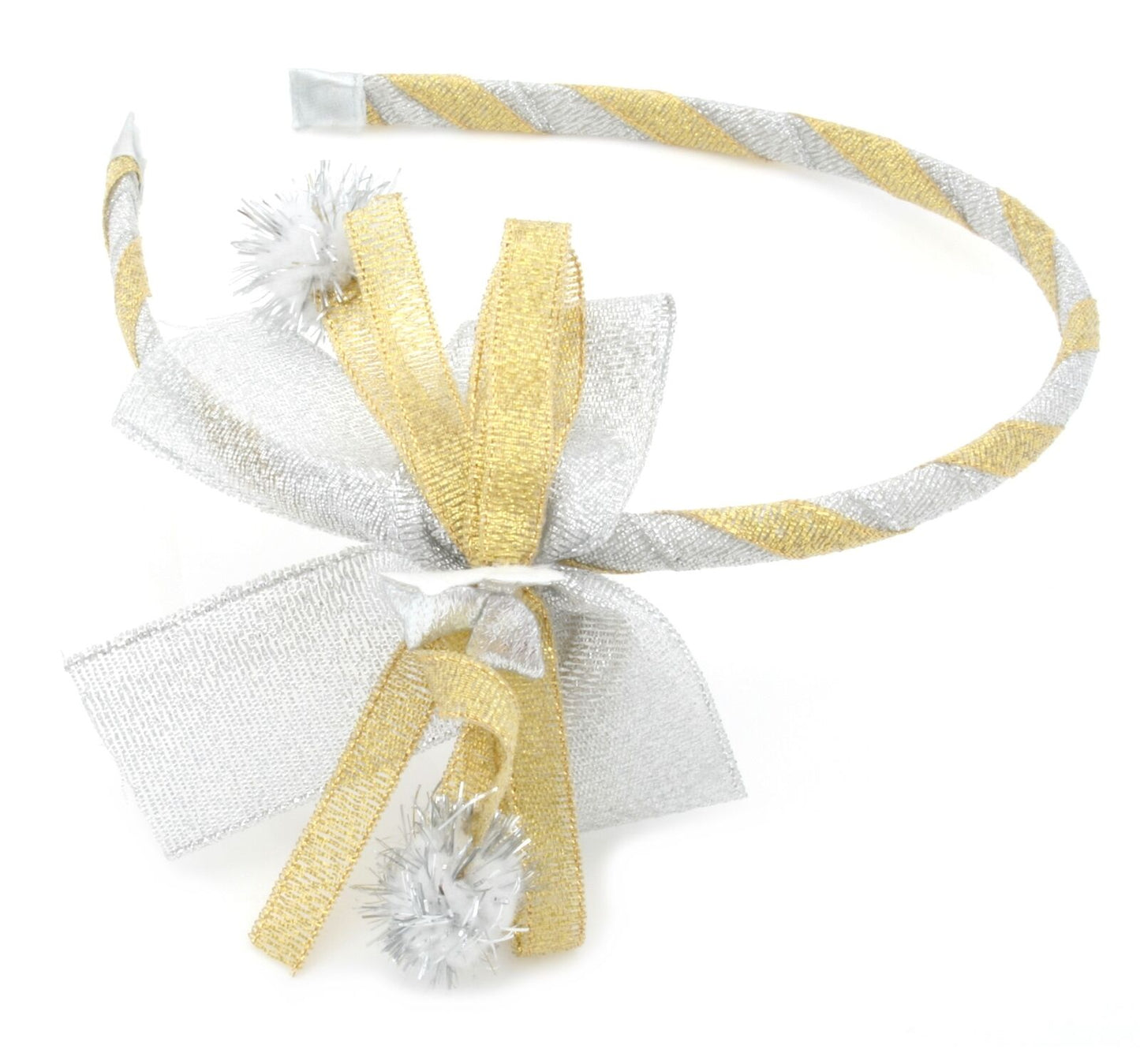 Zest Christmas Ribbon Bow Alice Band Hair Accessory