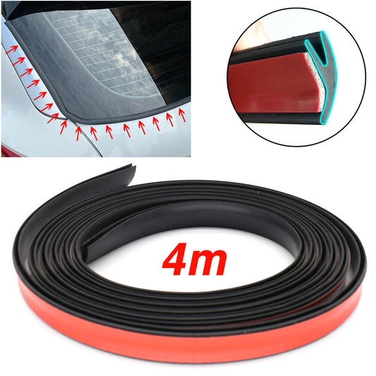 4m Auto Car Rubber Front Rear Windshield Panel Seal Strip Sealed MouldingTrim