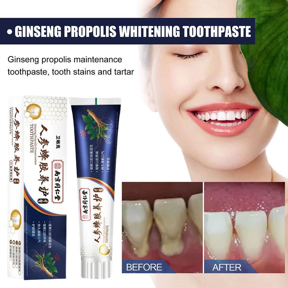 Ginseng Propolis Conservation Toothpaste，Loose Teeth Care Toothpaste