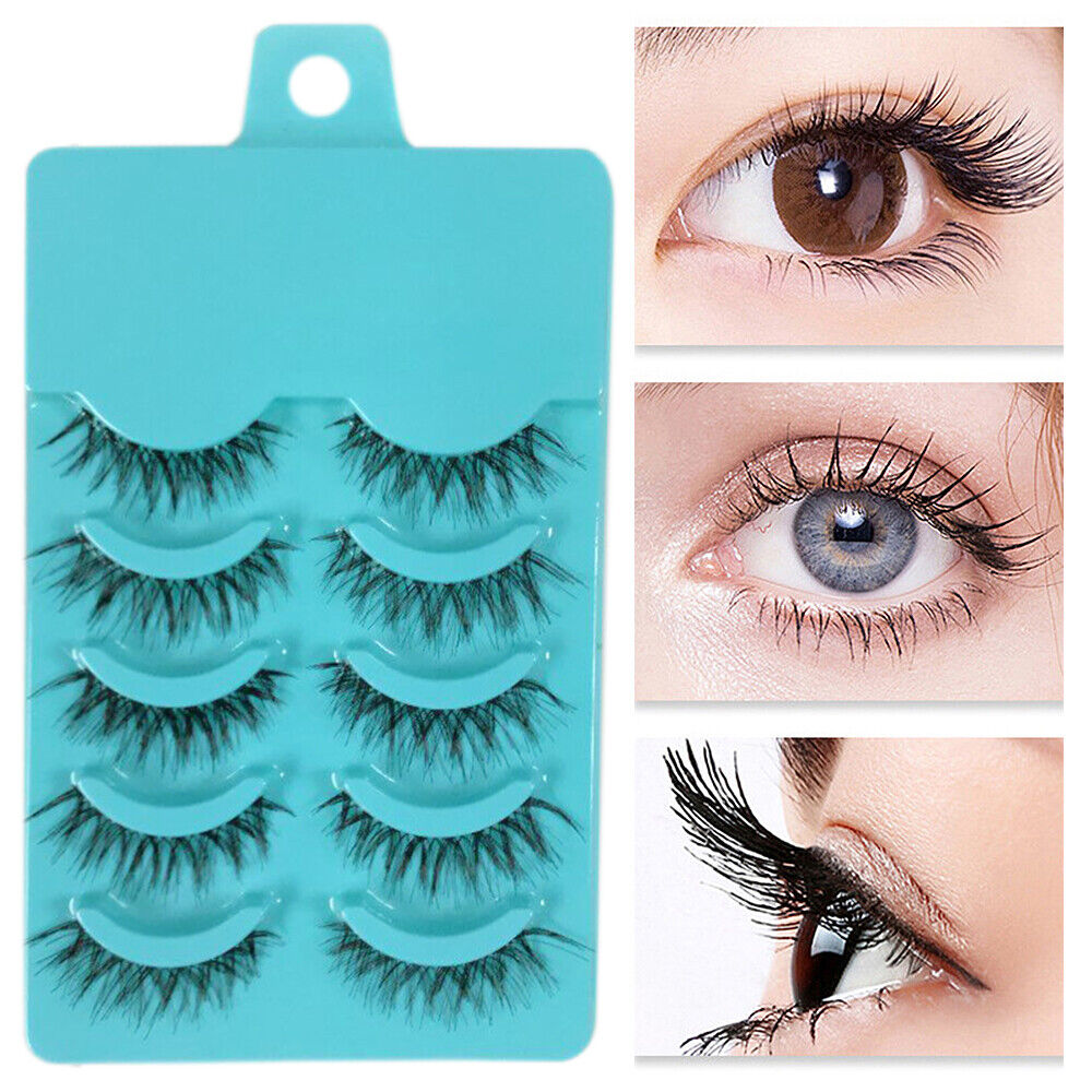 3D Natural Thick Fake False Eyelashes Extension Eye Lashes Makeup