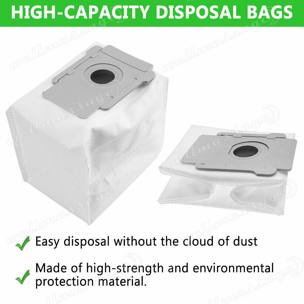 Robot Vacuum Replacement Dust Bags For iRobot Roomba i3 i4 i6 i7 i8 j7+ Plus s9