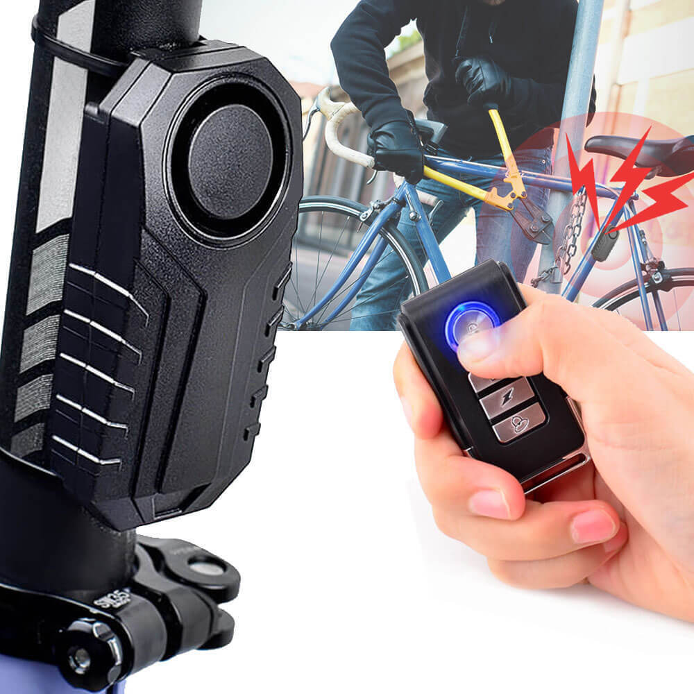 Security Wireless Remote Control Car Vehicle Burglar Vibration Alarm Anti-thief