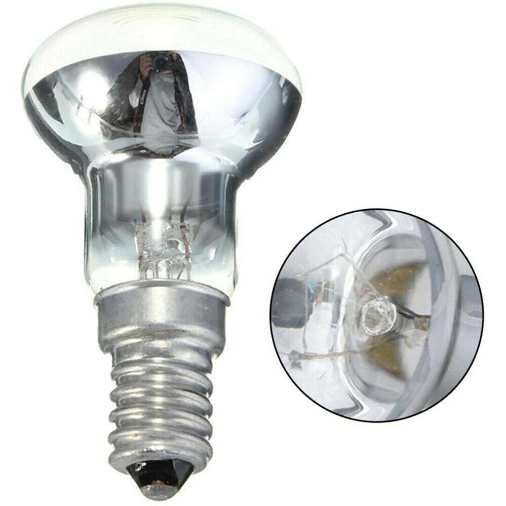 R39 Lava Lamp Replacement Globe Light E14 Bulb in Reflector Spotlight Screw