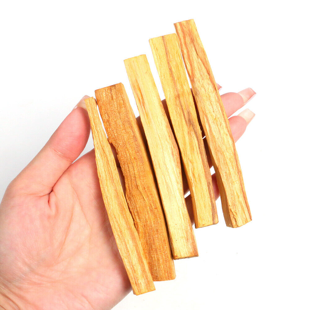 5x Palo Santo Holy Wood Incense 5 stick (3~4inches long) Meditation,Yoga, Massage