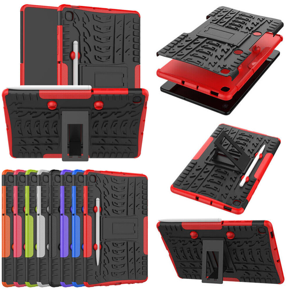 Rugged Rubber Case Cover Stand For Samsung Galaxy Tab S6 Lite 10.4" P610 P613