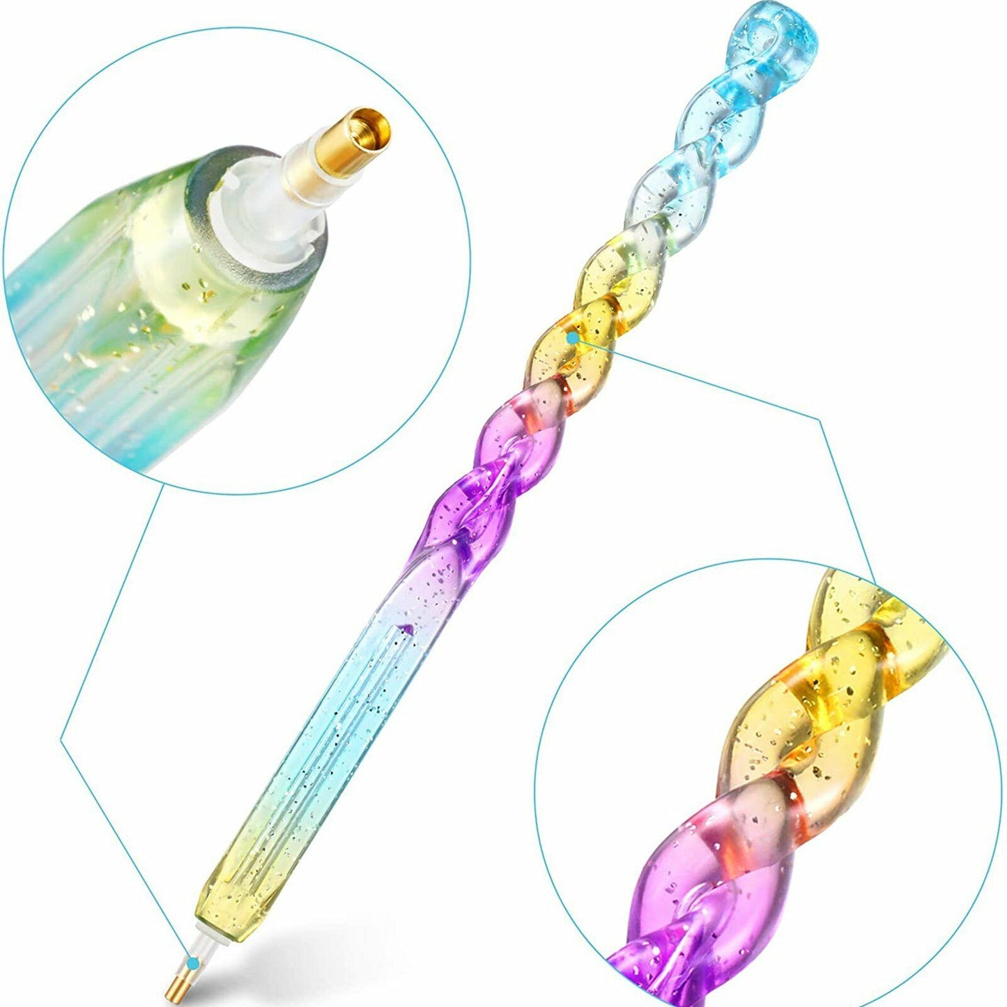 5D Resin Diamond Painting Pen Resin Point Drill Pens Cross Stitch DIY Art HOT