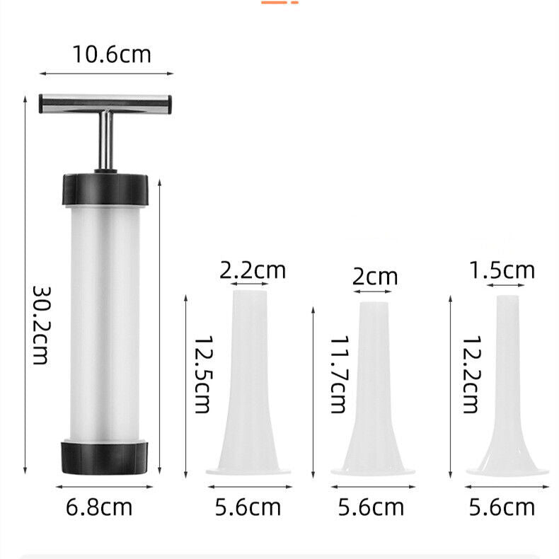 Sausage Machine Meat Filler Stuffer Salami Maker Funnel Hand Operated