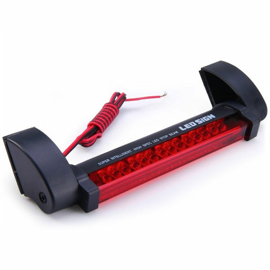 Universal 12V 14LED Car High Mount Third 3rd Brake Stop Rear Tail Light Lamp Red