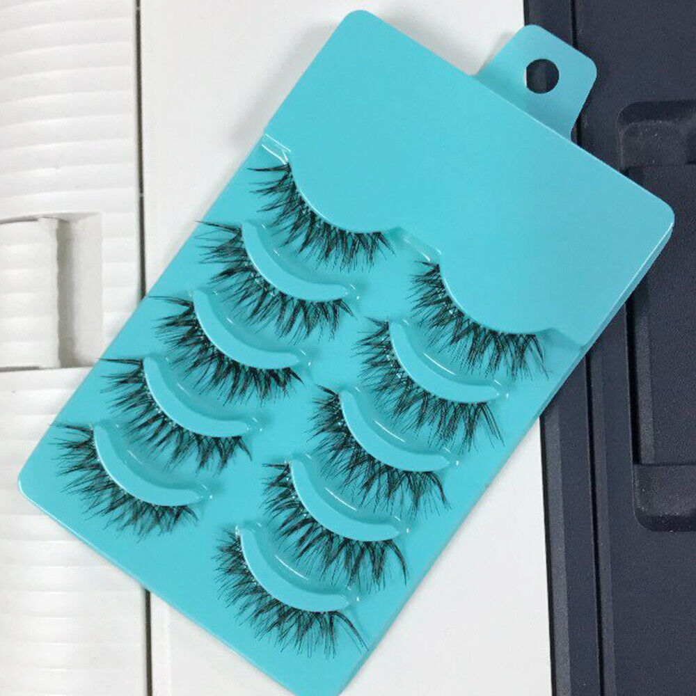 3D Natural Thick Fake False Eyelashes Extension Eye Lashes Makeup