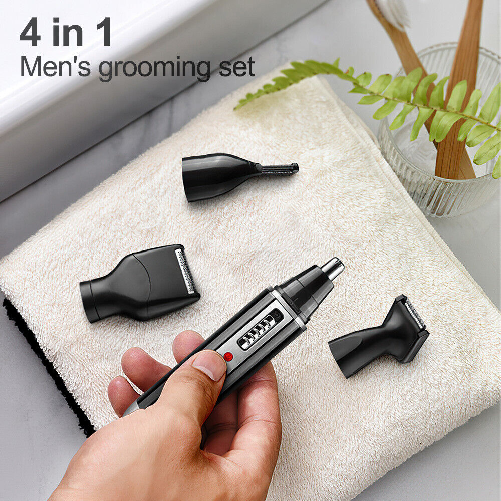 Kemei Electric Nose Hair Trimmer Men's Professional Facial Ear Beard Trimmer