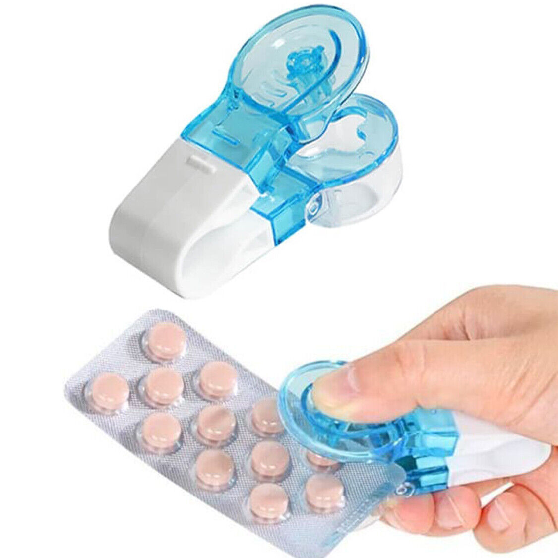 Portable Pill Taker Remover Tablets Pill Blister Pack Opener Pill Popper