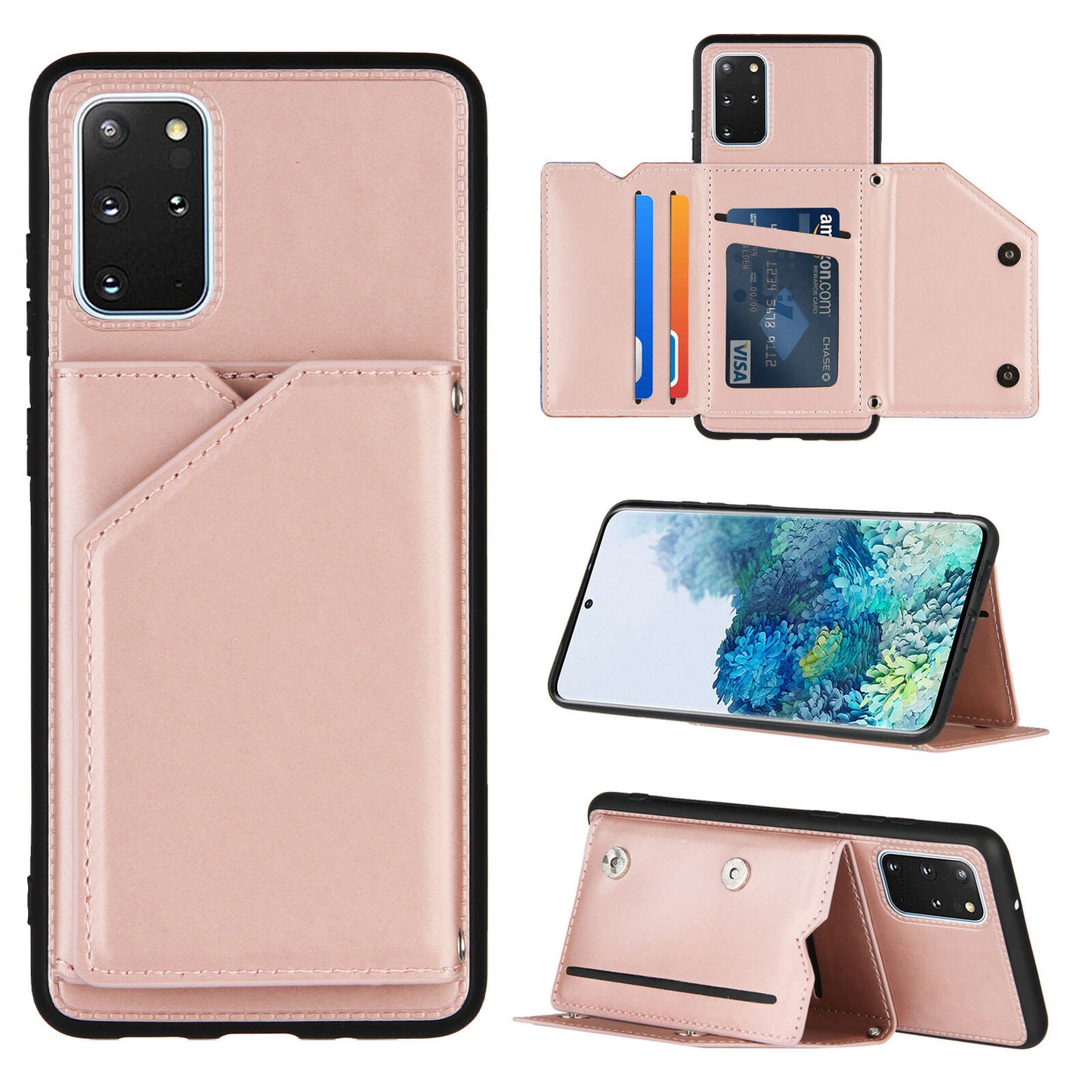 For Oppo A58 A78 4G/5G A38 A18 Reno 10 A57 A77 Wallet Leather Card Holder Case