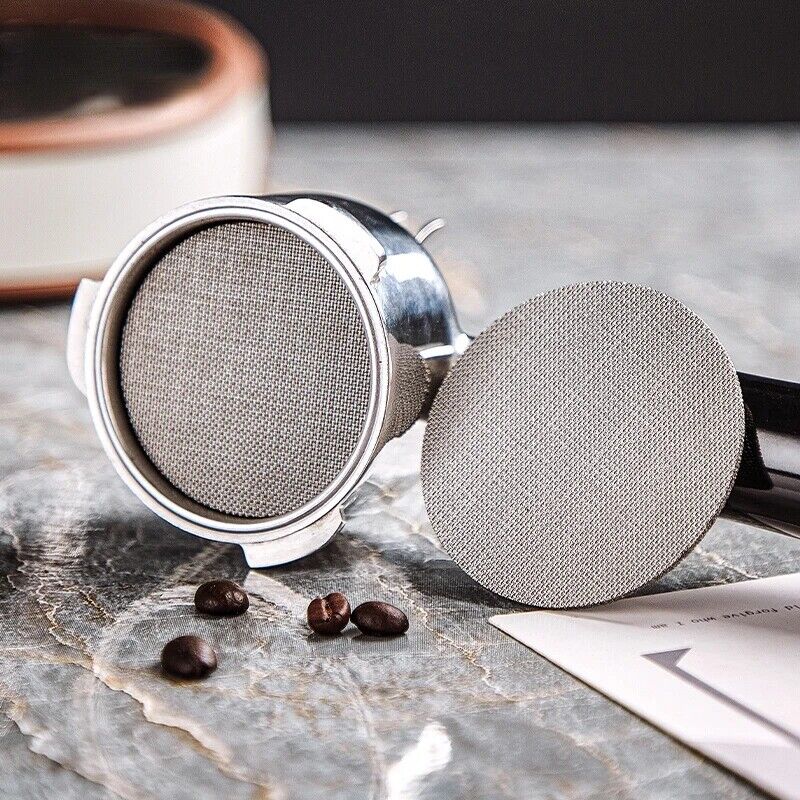 51-58mm Coffee Making Filter Mesh Puck Metal Screen Breville Espresso Machine