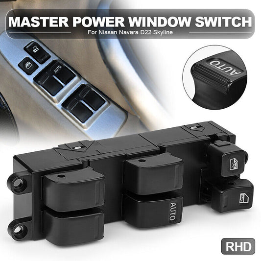 Master Power Window Switch 25401-AL500 For Nissan Navara D22 Skyline X-Trail RHD